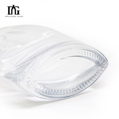 Bebidas industriais Bottle de vidro vazio sob medida para uísque Vodka Liquor 500-750ml