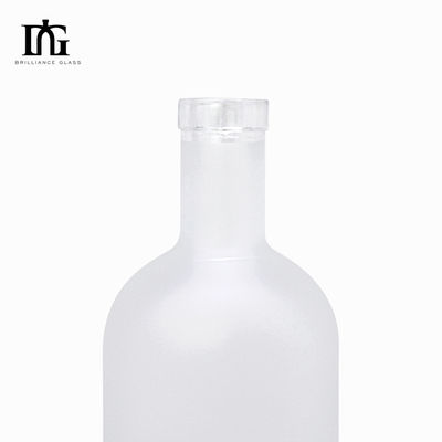 Garrafa de vinho de vidro personalizada Vodka Whiskey 700ml 75cl 200ml 375ml 500ml 750ml 1000ml