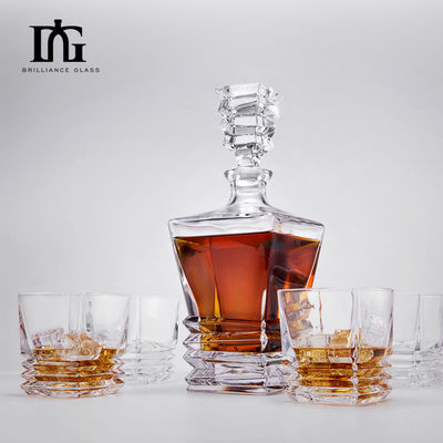 Garrafa de vidro vazia para Vodka Vinho Whisky Rum Gin 500ml/700ml/750ml/1000ml Capacidade
