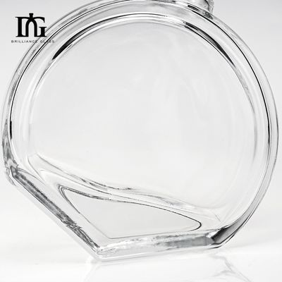 Garrafa de vidro de 375 ml 500 ml 700 ml 750 ml 1000 ml com rolha Ideal para champanhe e uísque