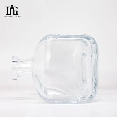 Tequila Branca e Negra Limpa Garrafa de Vidro para Bebidas 100 ml 200 ml 375 ml 500 ml 750 ml
