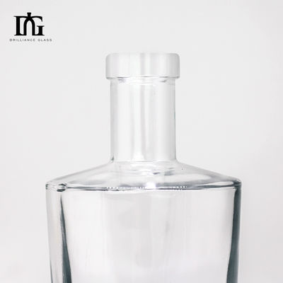 Super Flint Botella de vidro Capacidade 600ml/700ml/750ml Perfeito para licores e bebidas
