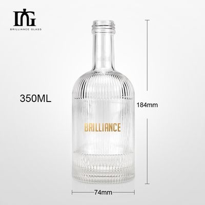 Garrafa de vinho de vidro com cortiça T 200ml 375ml 500ml 750ml 1000ml Para licores e bebidas
