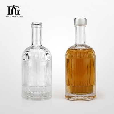 Garrafa de vinho de vidro com cortiça T 200ml 375ml 500ml 750ml 1000ml Para licores e bebidas