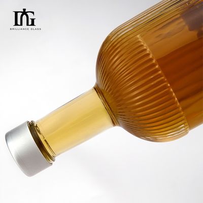 Garrafa de vinho de vidro com cortiça T 200ml 375ml 500ml 750ml 1000ml Para licores e bebidas