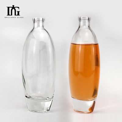 Gravação Superfície Manuseio Garrafas de vidro 500ml 700ml 750ml 1000mL Vodka Whisky Brandy