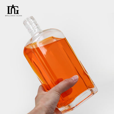 500 ml 700 ml Sucos Personalizados Bebidas Liquor Alcoólicos Garrafa de vidro com rolha e tampa de parafuso