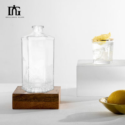 Tipo de vedação Garrafa 500 ml Garrafas de vidro para bebidas alcoólicas de tequila