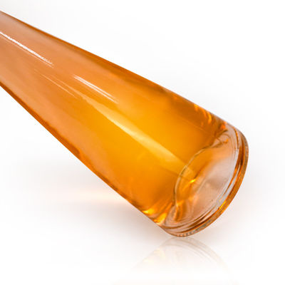 Garrafa de vidro transparente com fundo de rosa Capacidade 500 ml/750 ml Material do corpo Vidro