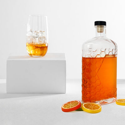 Impressão de tela brilhante Estampagem a quente Pintura Gravação Eletroplatação Vidro Tabela de vinho