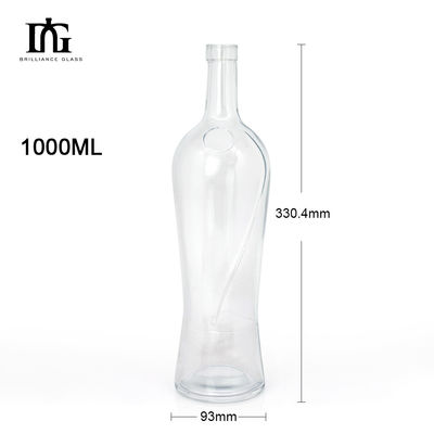 200 ml 500 ml 700 ml 750 ml Licor Vodka Garrafas de vidro com fornecimento gratuito