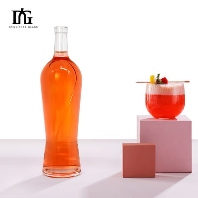 200 ml 500 ml 700 ml 750 ml Licor Vodka Garrafas de vidro com fornecimento gratuito