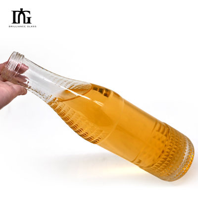 Fornecido livremente garrafa de vidro 700ml 500ml para vinho vodka brandy claro transparente vazio