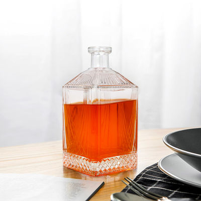 Material do colarinho de vidro 250 ml garrafa redonda de vinho para bebidas espirituosas aceitável OEM/ODM