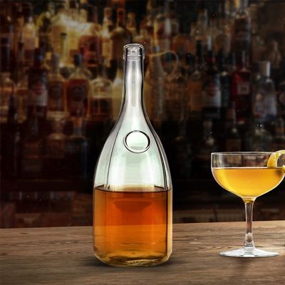 OEM/ODM aceitável garrafa de gelo personalizada de 1500 ml para vinho garrafa de vidro vazia