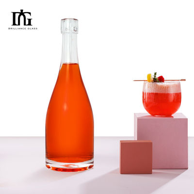 1000ml/750ml/700ml/500ml Botão de Vidro de Licor de Capacidade para Vodka Gin Rum e Mais