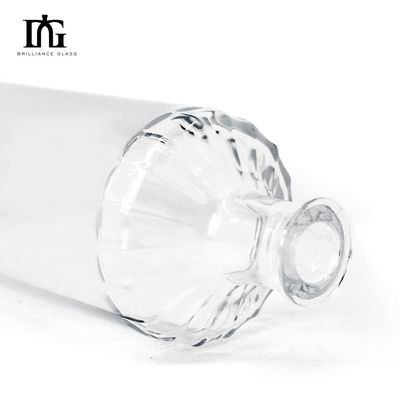 Tipo de vedação Garrafa de vidro quadrada de 750 ml garrafa de vinho para garrafas de licor de design personalizado