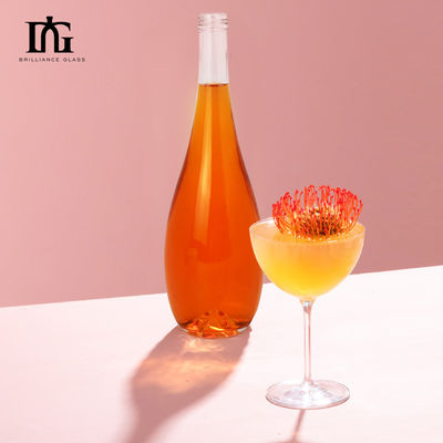 Licores Venda de bebidas Forma quadrada Personalizada 500ml 700ml 750ml garrafa de vidro transparente