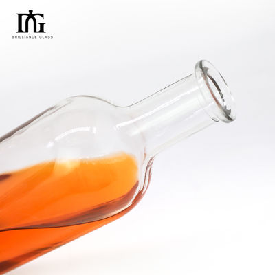 Garrafa de álcool vazia para bebidas 1750 ml Garrafa personalizada de material de vidro