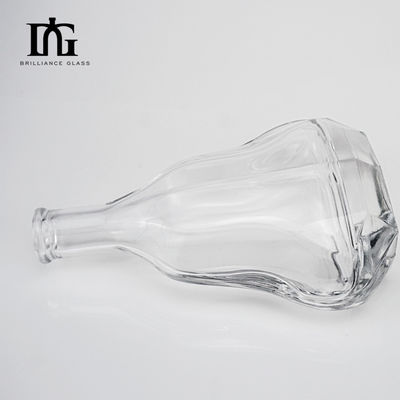 Material do corpo de vidro Garrafa de 500 ml de licor com cortiça Garrafa de forma especial clara e vazia