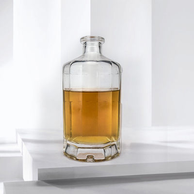 Garrafa de vidro de 50 cl para vodka gin e uísque OEM/ODM aceita Provas gratuitas