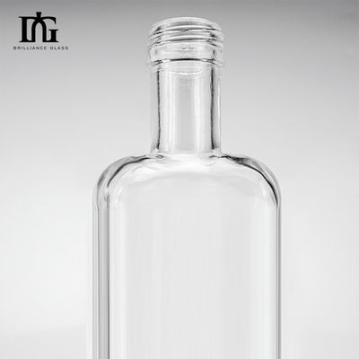 260 ml de garrafa de vidro de vinho quadrado com cortiça para gravuras e pinturas personalizadas