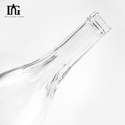 700ml garrafa de vidro redonda para bebidas alcoólicas Vodka Gin Custom Design exclusivo OEM/ODM aceito