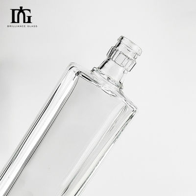Garrafa de vidro de uísque de 500 ml, com OEM/ODM aceitável