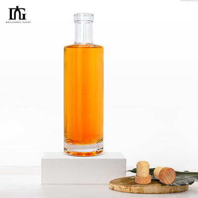 Liquor alcoólico Vodka Garrafa de vinho de vidro com vedação de cortiça Tipo 500ml 700ml 750ml
