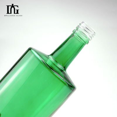Bebidas carbonatadas garrafa de vidro de 500 ml com rolha e tampa de parafuso base de montanha personalizada