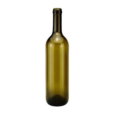Impressão em tela Estampagem a quente Pintura gravura galvanização 750 ml Garrafa de vinho de vidro