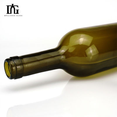 Impressão em tela Estampagem a quente Pintura gravura galvanização 750 ml Garrafa de vinho de vidro