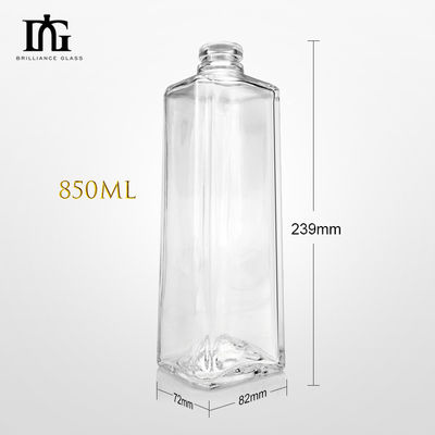 Tela de cortiça para ambos os 500 ml de garrafas personalizadas de Whisky Gin Brandy Sake Tequila
