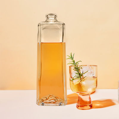Tela de cortiça para ambos os 500 ml de garrafas personalizadas de Whisky Gin Brandy Sake Tequila