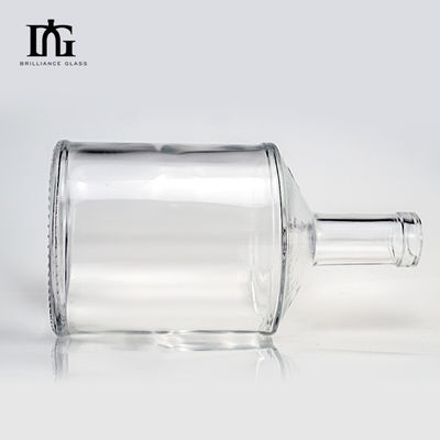 700 ml OEM/ODM aceitável Hotsale Vodka Brandy Vinho congelado Garrafas de vidro com cortiça