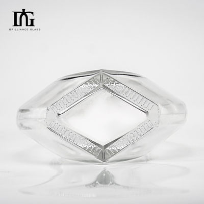 700 ml Extra Flint Glass Bottle com rolha de madeira para Gin Vodka Rum Liquor Spirits