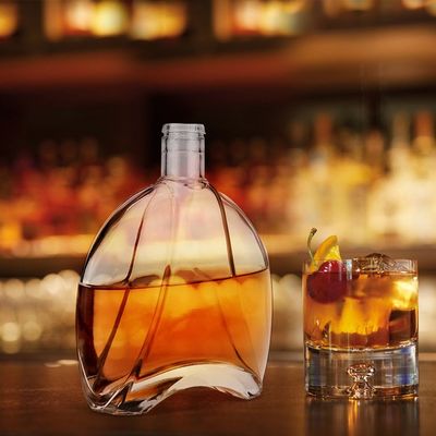 Garrafa de vidro vazia para bebidas alcoólicas 700 ml Tipo de vedação