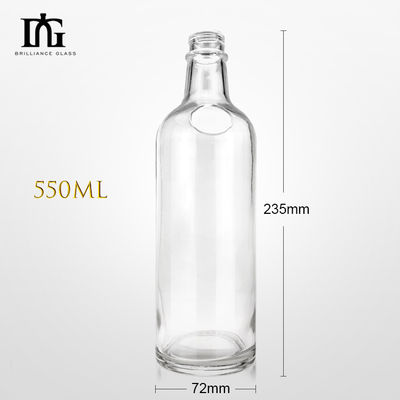 Botas de uísque de acabamento Processos personalizados para materiais de base de vidro e bebidas