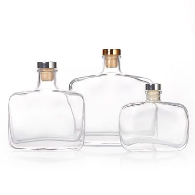 Colarinho de vidro 70cl 75cl Whisky Tequila Whiskey Vodka Gin Liquor Rum garrafa quadrada