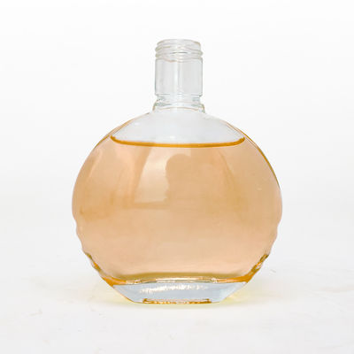 Garrafa de vidro de impressão congelada personalizada para Super Flint Gin Vodka Rum Whisky Brandy 750ml