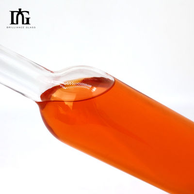 Bodega de vidro de 750 ml de gin de licor, whisky de 500 ml de vodka, brandy e espirituosos para bebidas