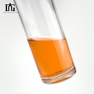 OEM/ODM Aceitável 700ml Garrafas de vidro de bebidas alcoólicas Garrafas de licor 500ml 750ml Garrafa de uísque