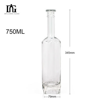 Vidros de vinho em forma personalizada com vedação de cortiça 200 ml/500 ml/450 ml/750 ml Fabricados