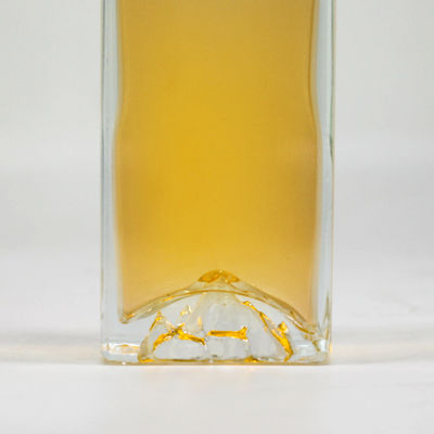 Parafusos de cortiça de ambos os lados Botella de vidro de 750 ml para Flint Gin Vodka Rum Whisky e Brandy