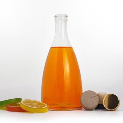 Garrafas de vidro para vodka uísque rum gin brandy MOQ baixo 375ml 500ml 700ml 750ml