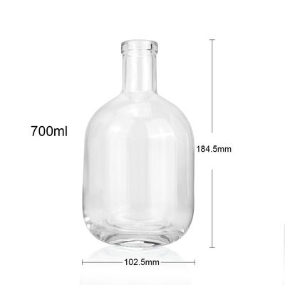 330ml/500ml/700ml Garrafa de vinho para licor Garrafa de vidro Pintura Gravura Estampagem a quente