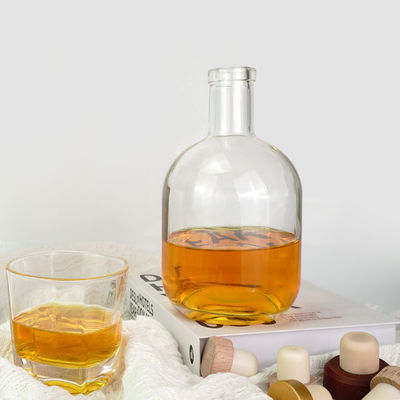 330ml/500ml/700ml Garrafa de vinho para licor Garrafa de vidro Pintura Gravura Estampagem a quente