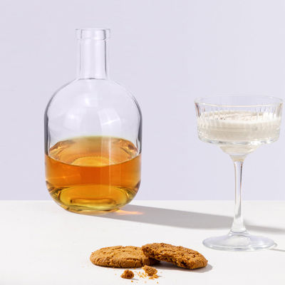 330ml/500ml/700ml Garrafa de vinho para licor Garrafa de vidro Pintura Gravura Estampagem a quente