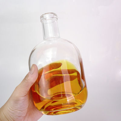 330ml/500ml/700ml Garrafa de vinho para licor Garrafa de vidro Pintura Gravura Estampagem a quente