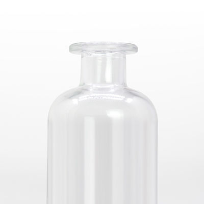 Forma clássica Flint Brandy Spirits Vazio Liquor Branco Garrafa de vidro 500ml 700ml Super